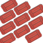 Mulligan Ticket Ball Marker