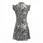 Scaled to Win Women's Snake Print Golf Dress | Sleeveless Performance Golf Dress