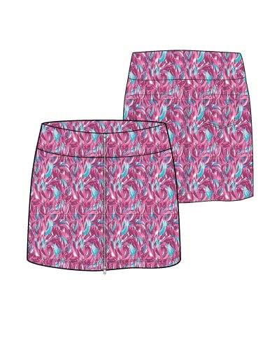 Aurora Skort - SUNSET BLOOM