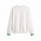 Golf, But Make It Cute Crewneck | Women’s Golf Sweatshirt White/Green | Birdies & Bubbles