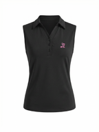 Bubbly Birdie Sleeveless Polo | Women’s Stylish Golf Top | Birdies &amp; Bubbles