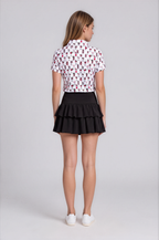 The Par-Tee Pour Polo | Women’s Cocktail Print Golf Polo Shirt