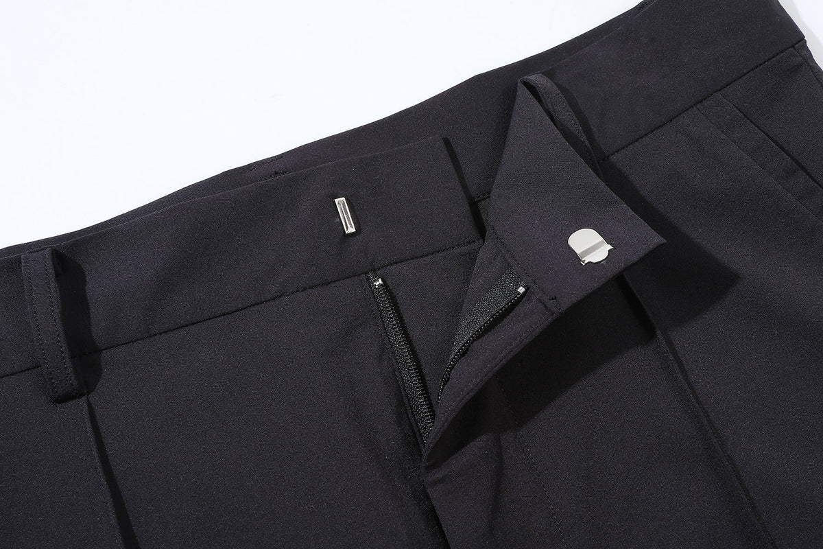 Birdies & Bubbles Tee Time Trouser | Women's Performance Golf Pants – Black