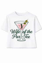 Wife of the Par-Tee – Buttery Soft Golf Lounge Shirt | Birdies & Bubbles