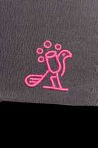 Birdies & Bubbles Bubbly Birdie Women’s Golf Cap – Adjustable Performance Golf Hat Black