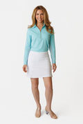 Olivia Long Sleeved Top - MINT MIRAGE