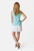 Madi Sleeveless Top - MINT MIRAGE