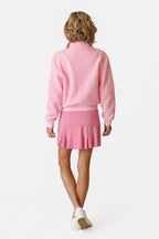 Danni Bomber Jacket - COTTON CANDY SHERPA