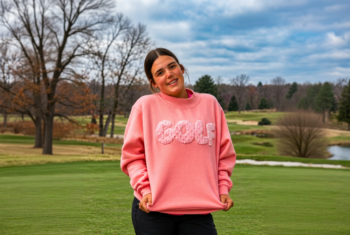 Fuzz Golf Sweater