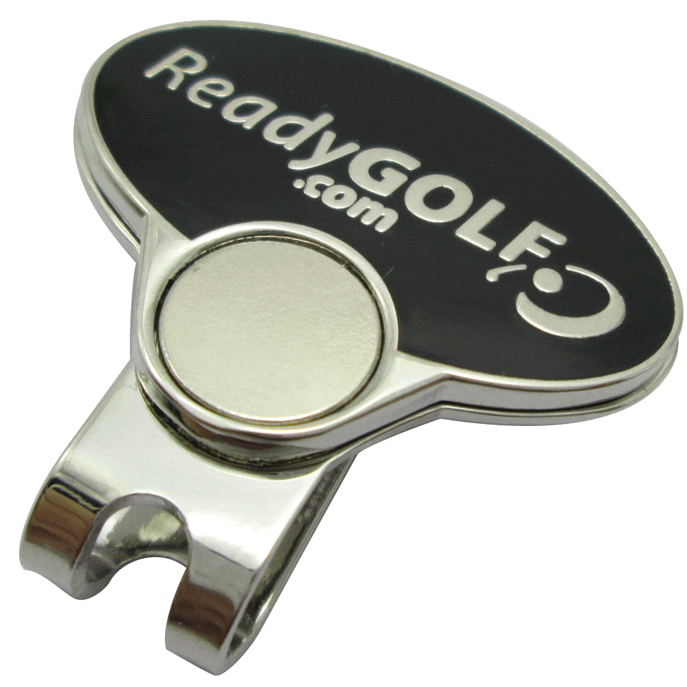 White Wine Crystal Ball Marker & Hat Clip by ReadyGOLF
