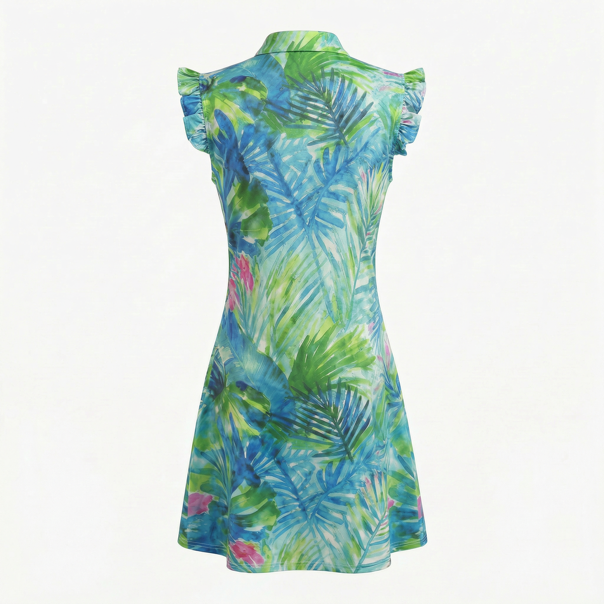 Catch Me on the Green Women's Tropical Golf Dress | Sleeveless Performance Golf Dress