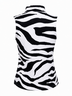 Par for the Wild Sleeveless Polo | Women’s Stylish Golf Top | Birdies & Bubbles