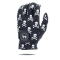Skull and Crossbones Mesh Golf Glove