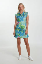 Catch Me on the Green Women's Tropical Golf Dress | Sleeveless Performance Golf Dress