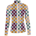 Golf Multi Checker Women's Full Zip - Final Sale