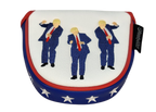 Trump Birdie Dance Embroidered Putter Cover by ReadyGOLF  -  Mallet