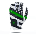 USA Green Line Mesh Golf Glove
