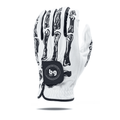 Bones (White) Mesh Golf Glove